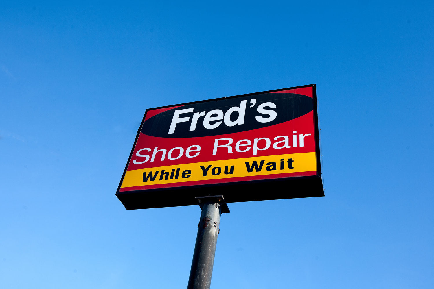 University deals shoe repair